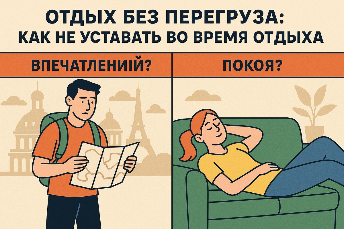 Как отдыхать и не уставать: 4 лайфхака для перезагрузки без перегруза