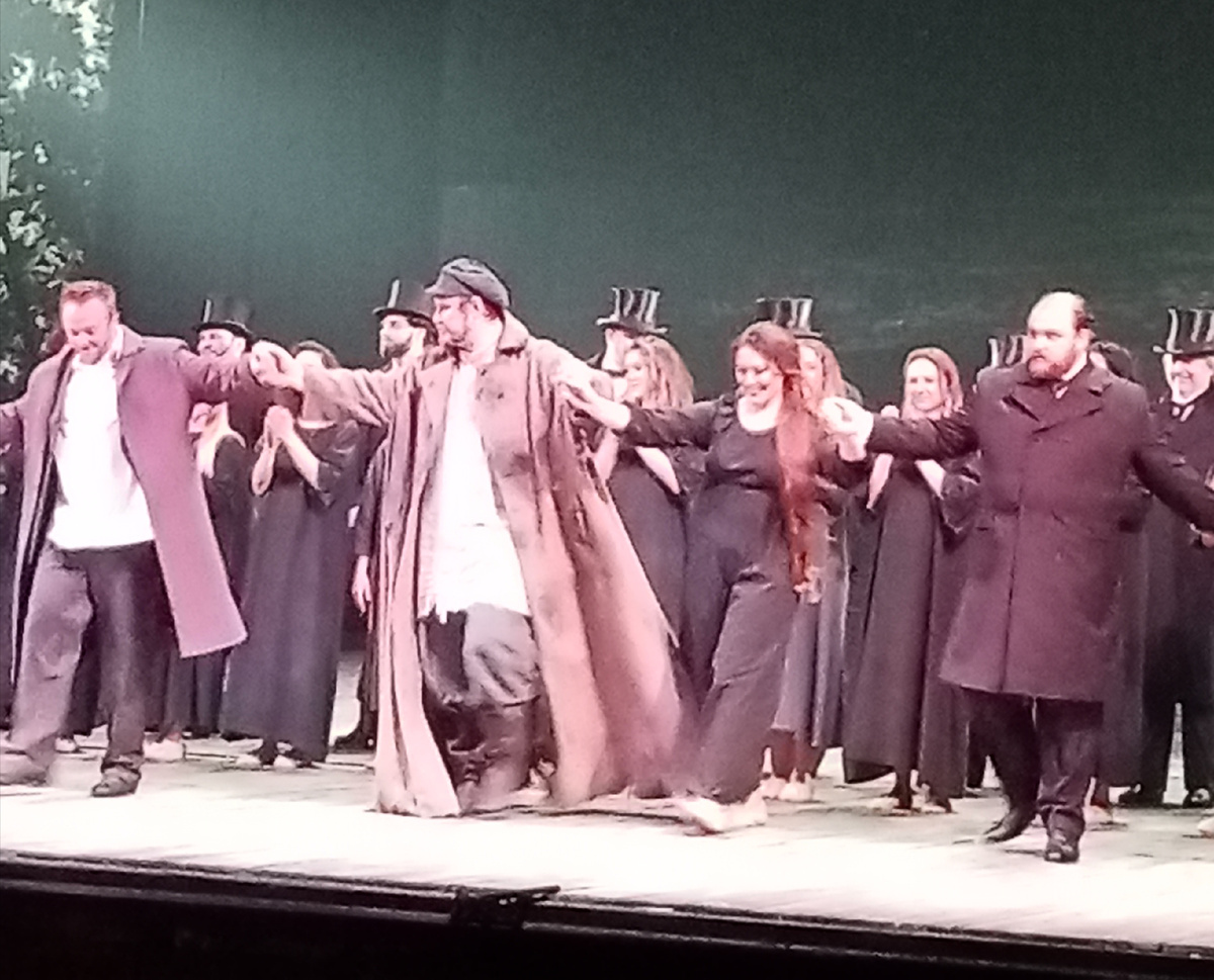 "Русалка в театре имени Станиславского (фото автора) 