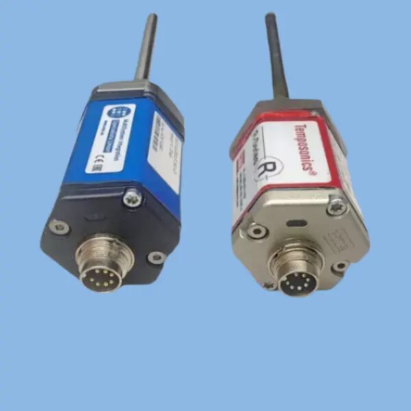 Датчики линейного перемещения (слева MSI-H; справа Temposonics)