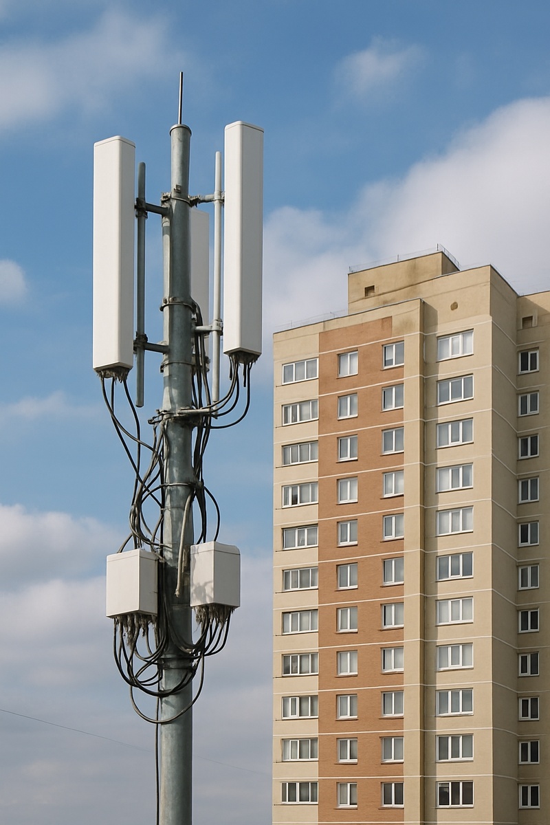 Источники ЭМИ возле жилых домов