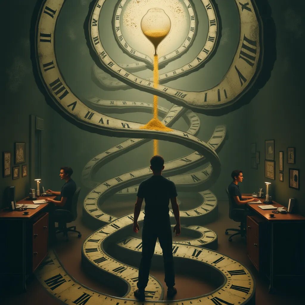 Мозг плетёт иллюзии: разорвите паутину обмана и увидьте реальность времени.