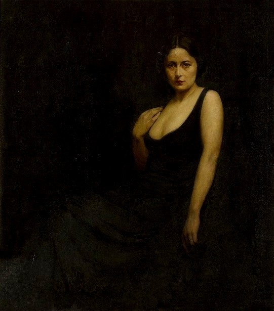 Геза Кенде, "Женщина в черном"