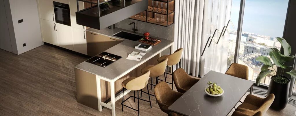 Даже у такого цвета, как бежевый, множество оттенков, и подбирать те сочетания, которые будут радовать долго, лучше с дизайнером