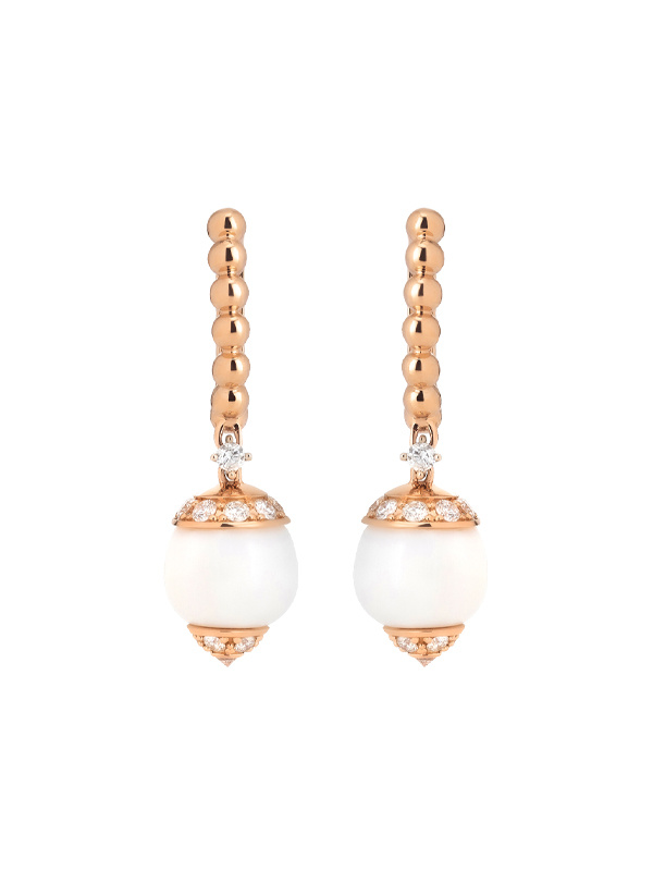 Серьги Casato Boutique Portofino из розового золота с бриллиантами и опалами