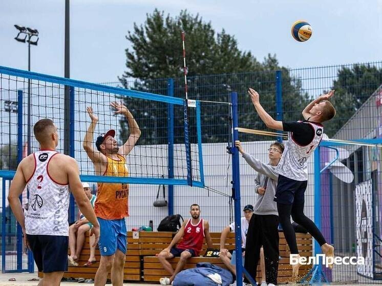     В Белгородской области прошел открытый чемпионат по пляжному волейболу, Фото: Алексей Дацковский/БелПресса