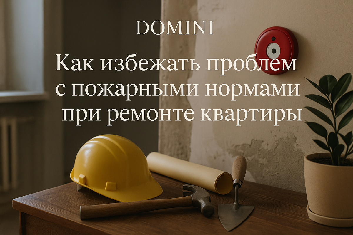    Пожарные нормы в ремонте: как избежать штрафов в Москве