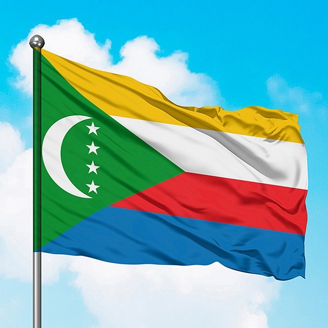 Флаг Коморских островов