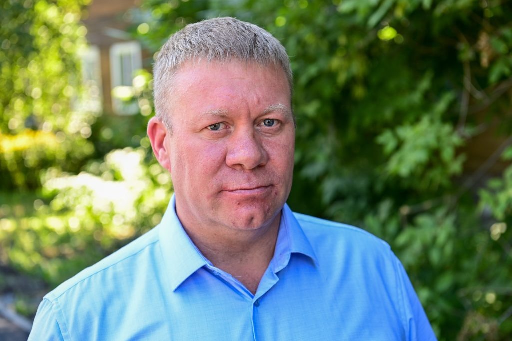    Александр Утту, заместитель генерального директора Кондопожского ДРСУ. Фото: «Республика»/ Сергей Юдин