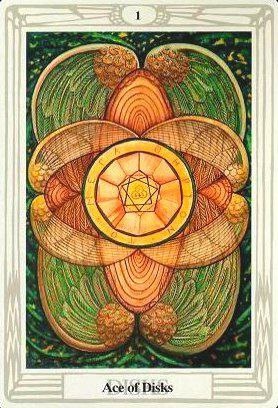 Туз Дисков Таро Тота