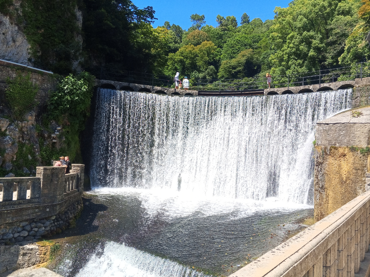 Водопад. Новый Афон, Абхазия-2025