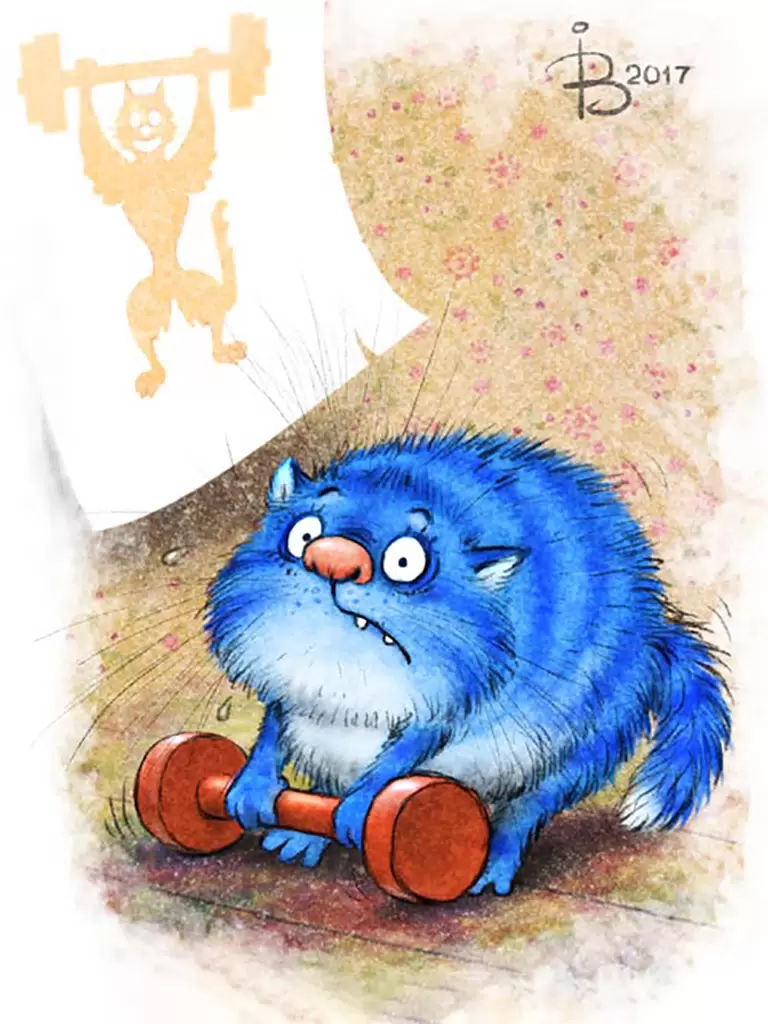 очарвоательный котик Рины Зенюк