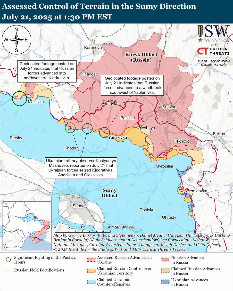 Источник: Американский Институт Изучения Войны. 