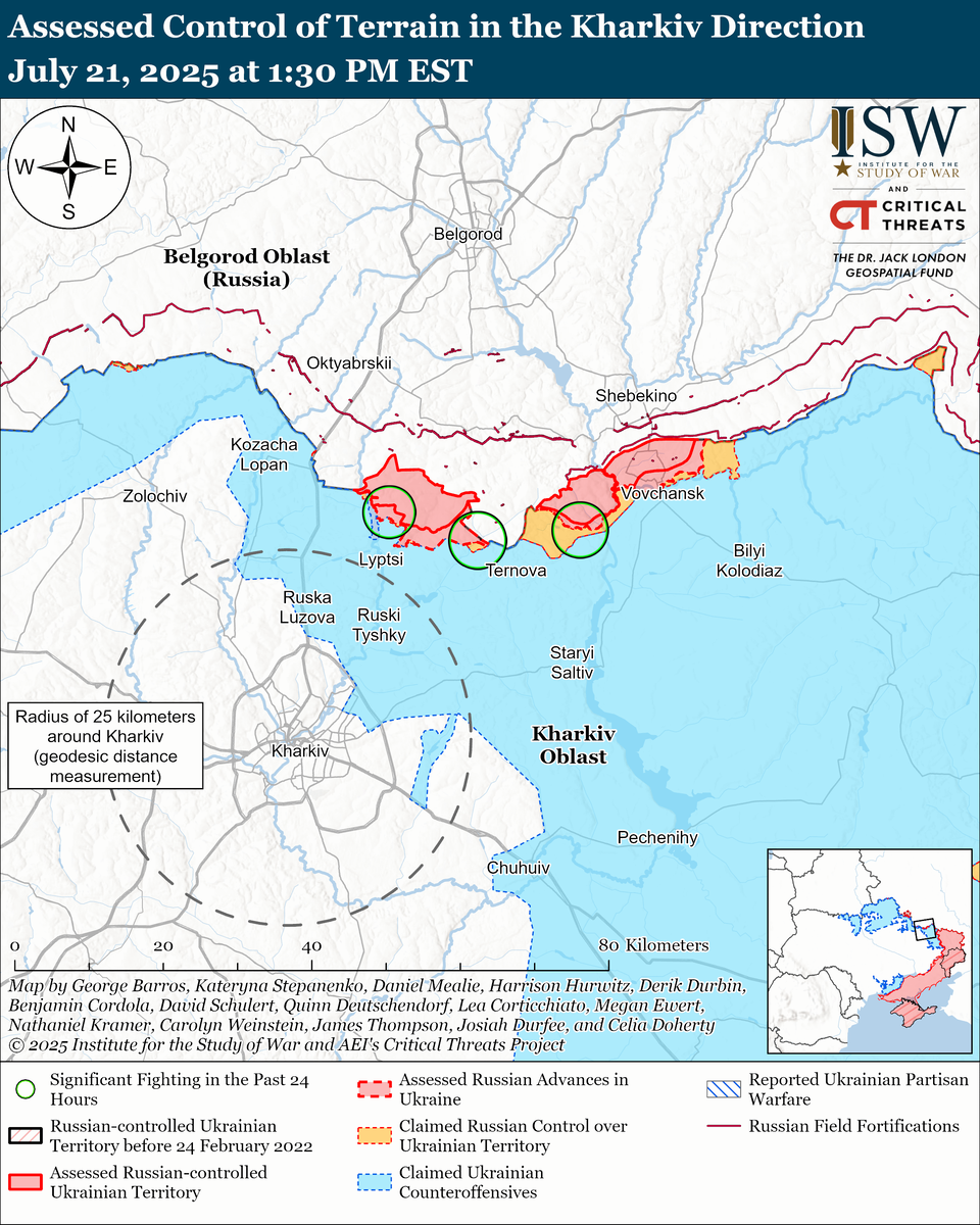 Источник: Американский Институт Изучения Войны. 