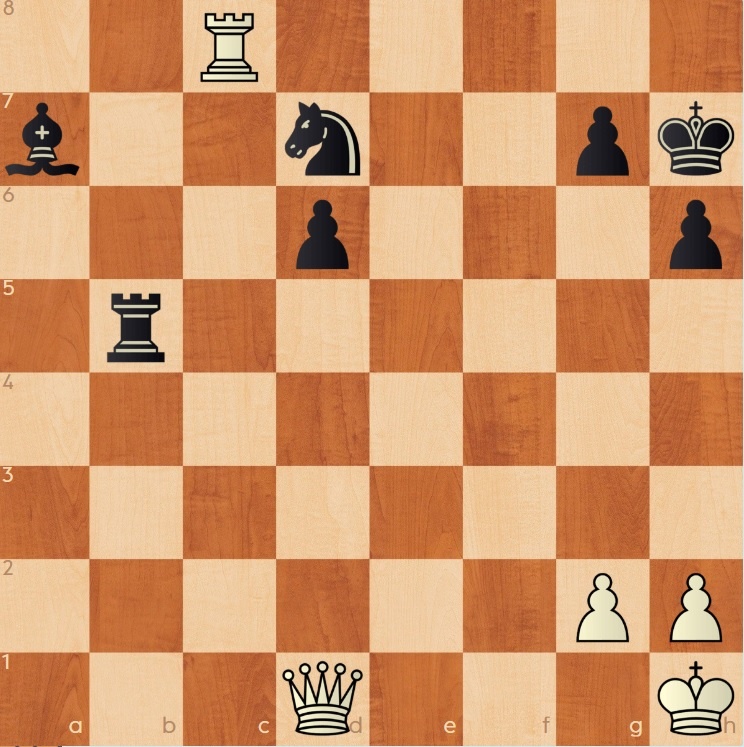 Белые могут нанести двойной удар двумя способами. Найдите их.