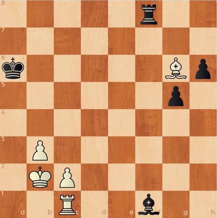 Ход белых. Тут надо подготовить двойной удар. Ответ в видео ниже.