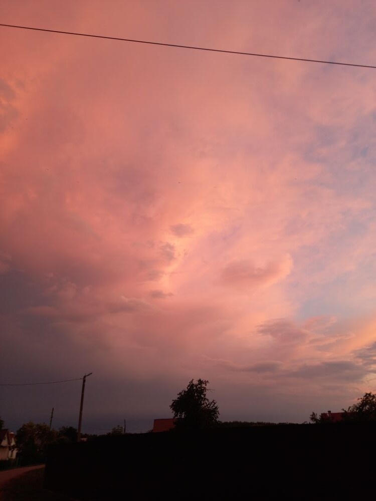 Закат солнца из личного архива