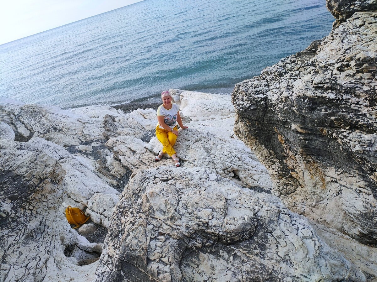 Белые скалы Абхазия