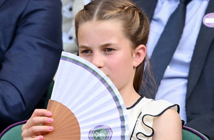 Принцесса Шарлотта в королевской ложе