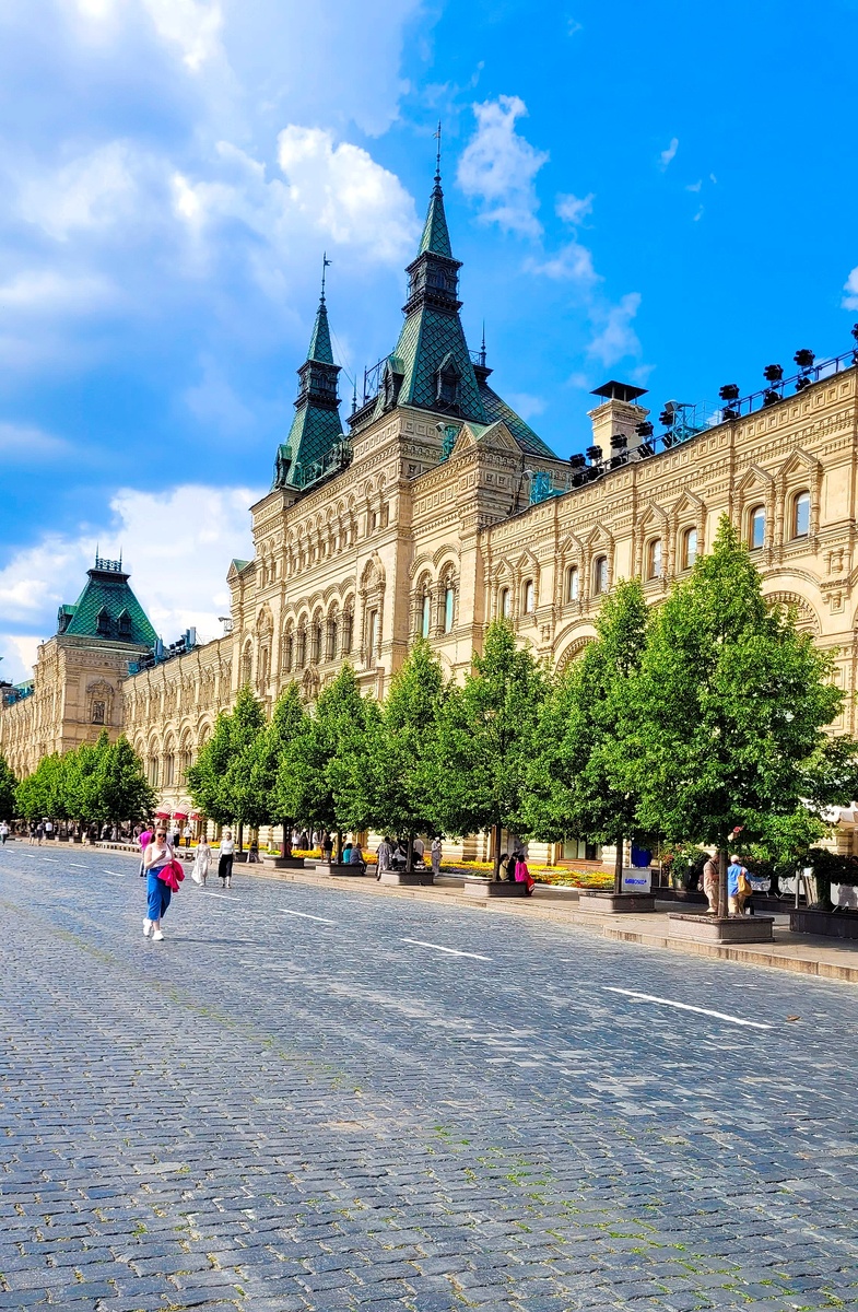 ГУМ со стороны Красной площади 