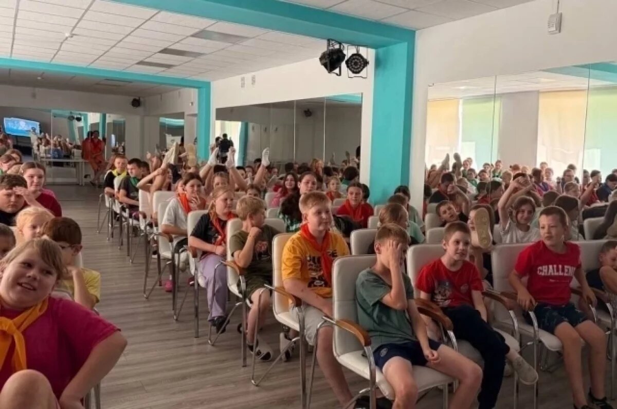    В лагерях Тверской области проводят «Уроки мужества»