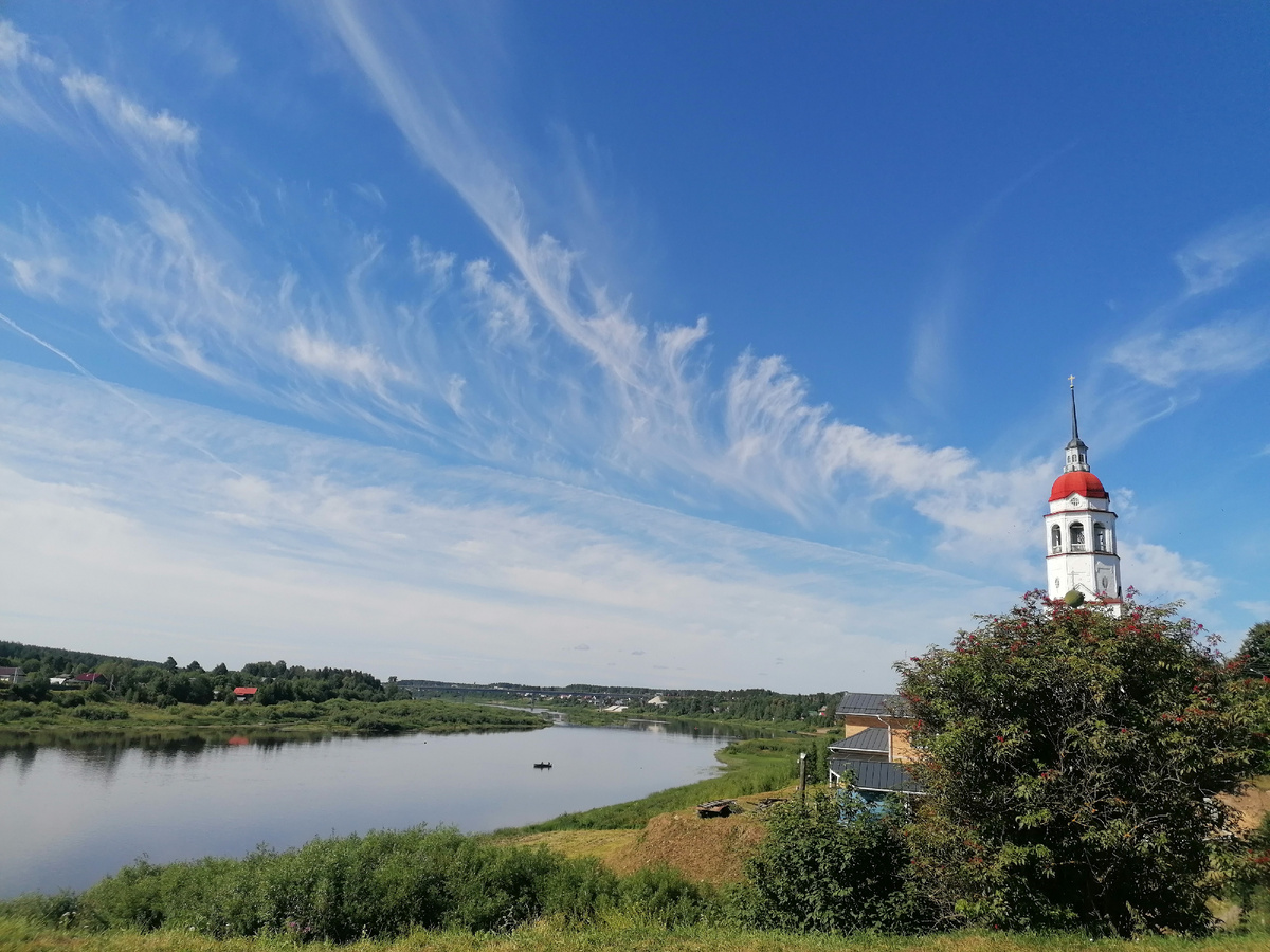 Волшебное небо над Тотьмой