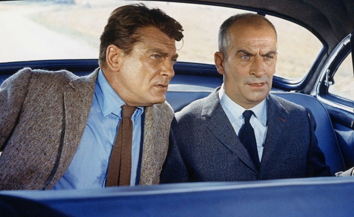 Кадр из фильма "Фантомас". Скриншот сделала сама