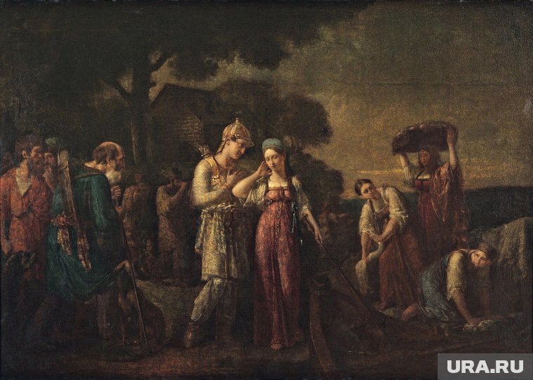     Первой встрече с будущим супругом, Ольга отвергла его греховные помыслы Сазонов Василий / Wikipedia / Public Domain