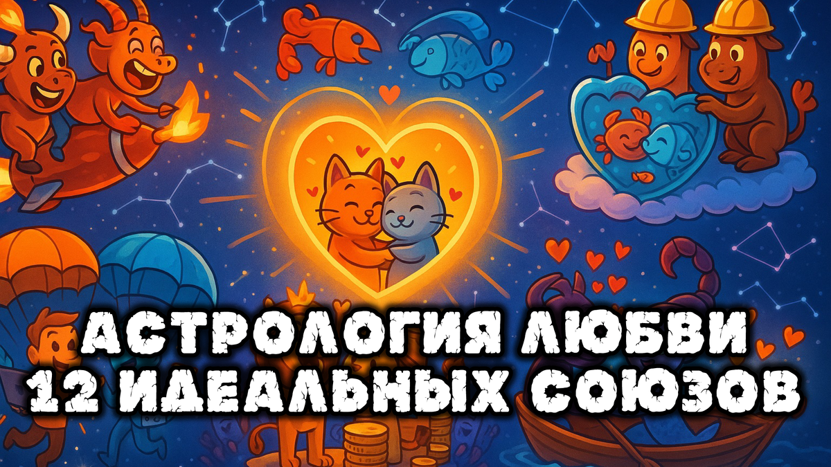 Любовь По Гороскопу: 12 Идеальных Пар По Знакам Зодиака