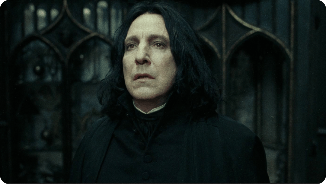 Алан Рикман в роли Северуса Снейпа