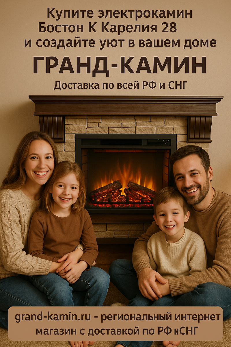    Купите электрокамин Бостон К Карелия 28 и создайте уют в вашем доме с гарантией качества и современными технологиями Kamin