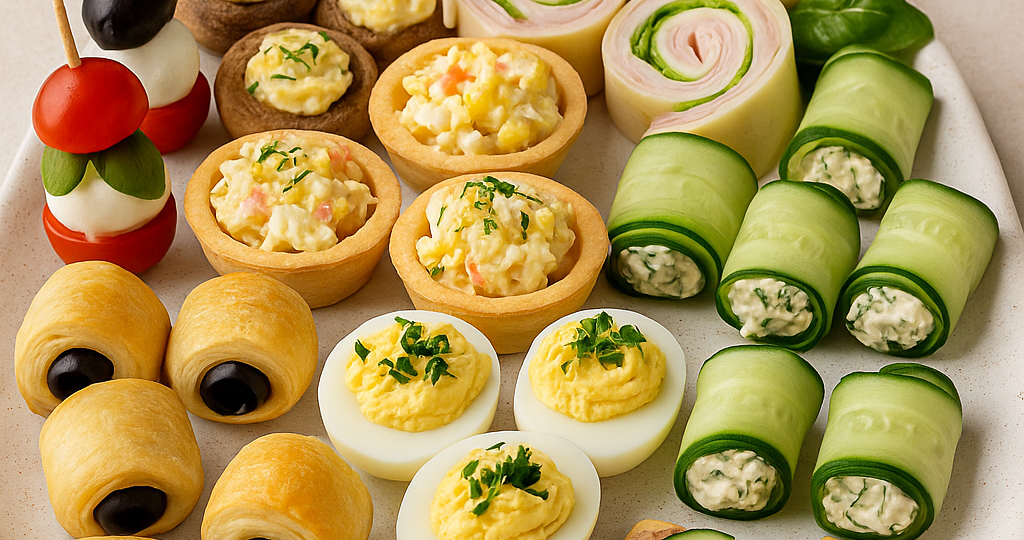 15 быстрых закусок на праздник: вкусно, эффектно, за 10 минут