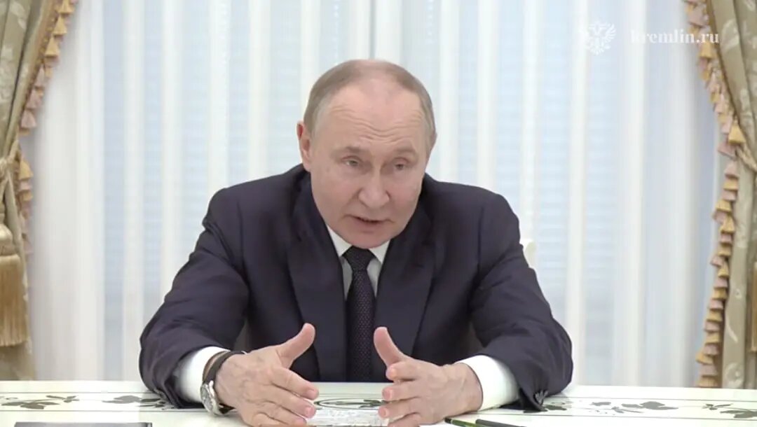    Владимир Путин. Фото: скриншот из видео пресс-службы Кремля.