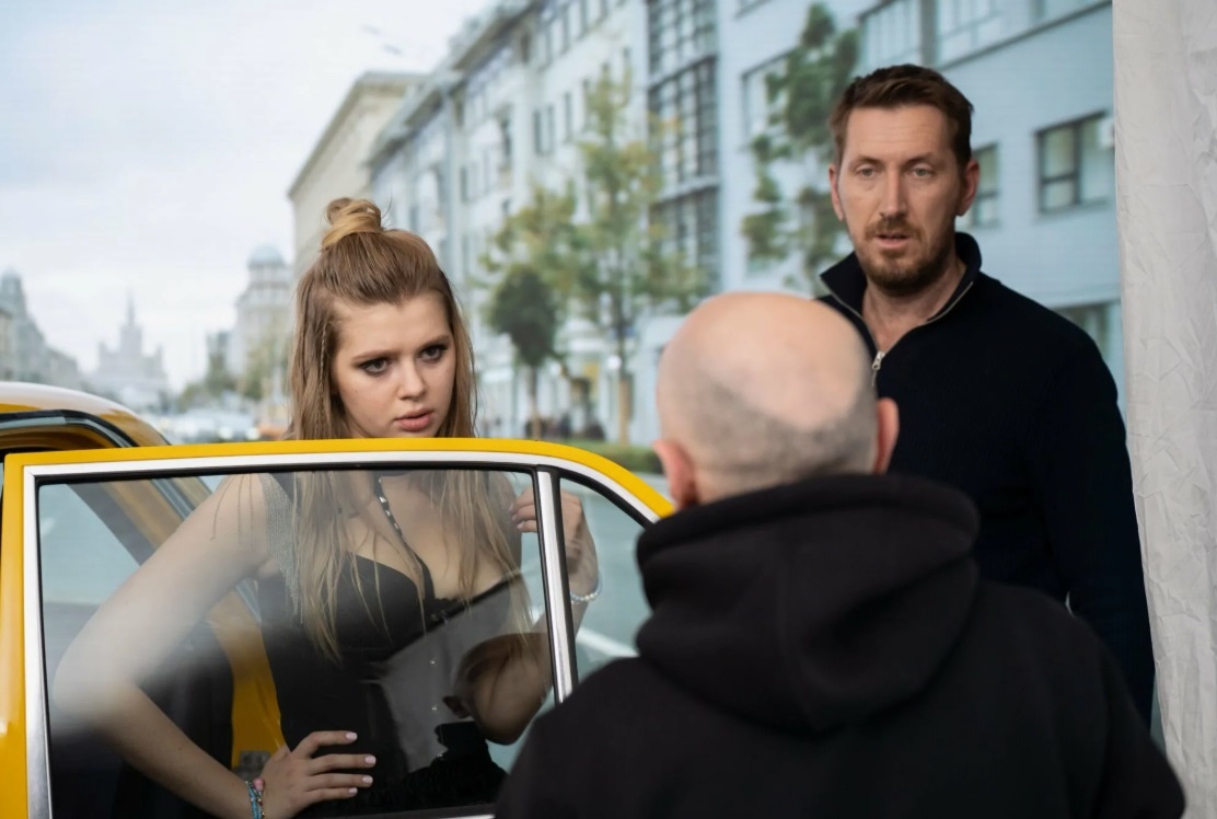 разборки с таксистом