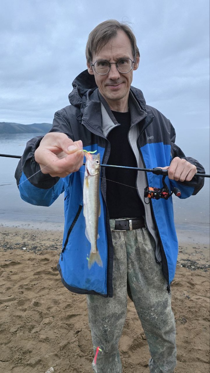 На силиконового червяка...