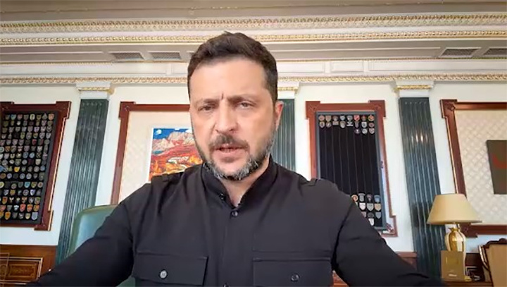 Зеленский анонсировал требования Киева на переговорах в Стамбуле. Скриншот: соцсети