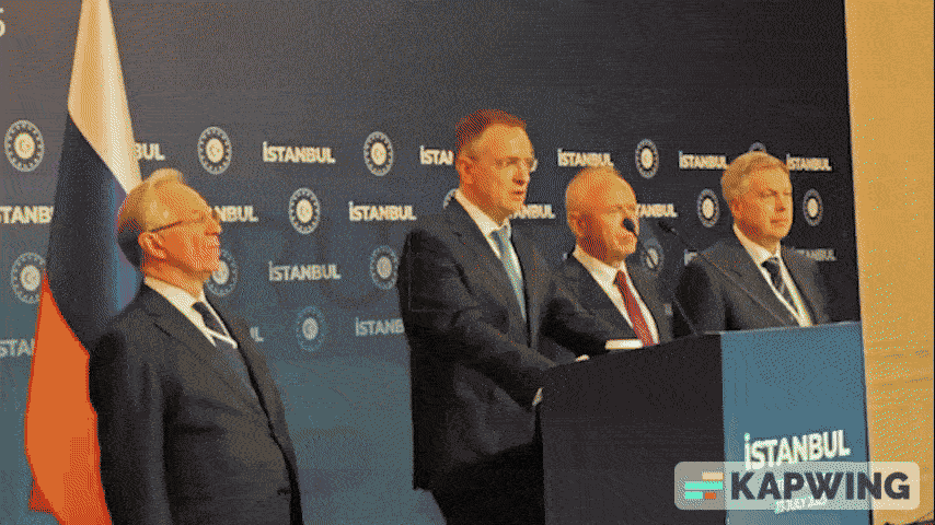 Мединский заявил, что Киев – несмотря на договорённости – продолжает удерживать около 30 "эвакуированных" жителей Курской области. GIF видео ТГ-канала Ruptly