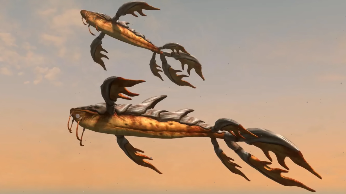 Величественные создания... были.