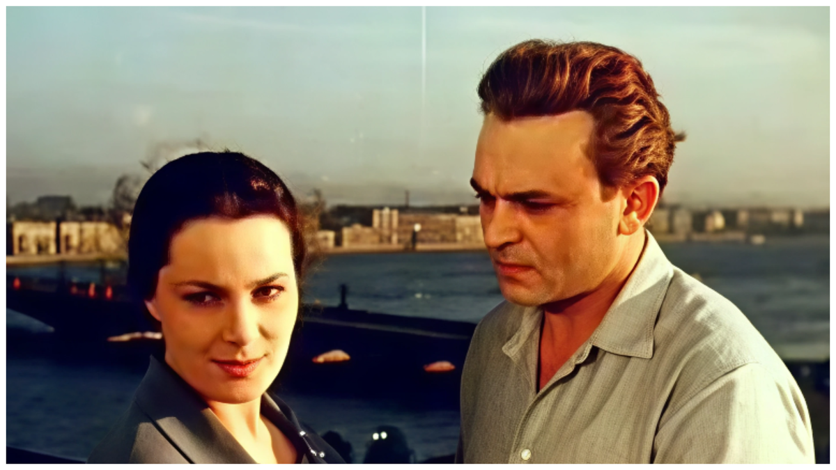 Элина Быстрицкая и Сергей Бондарчук