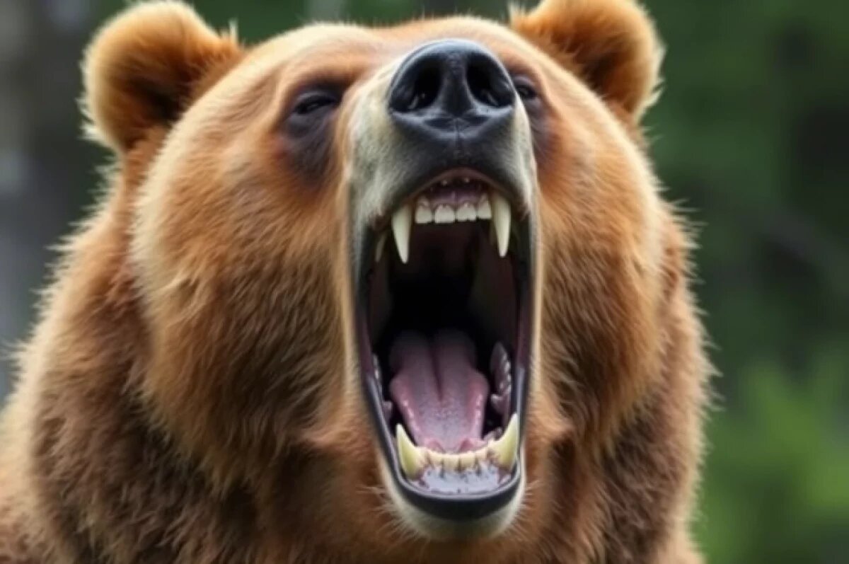    Опасного медведя ликвидировали на кладбище в Южно-Сахалинске