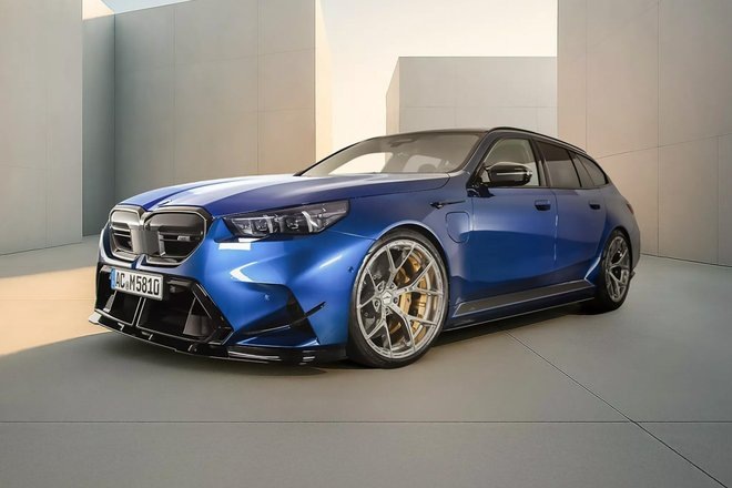 Снаружи тюнинговый BMW M5 почти не отличается от заводской версииИсточник: (AC Schnitzer)