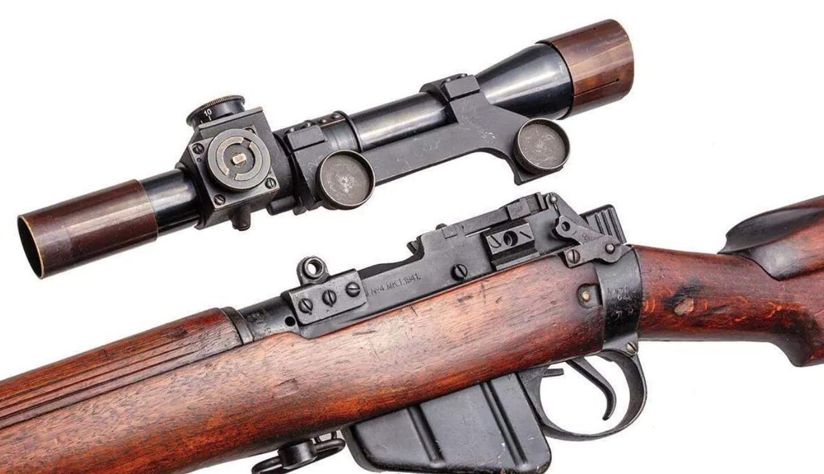 Винтовка и прицел.