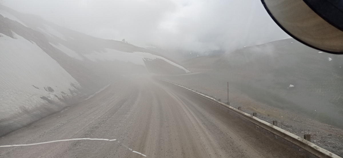 Дорога в горах — испытание не для слабонервных