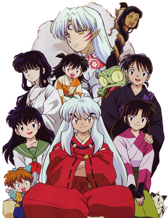 Герои аниме.