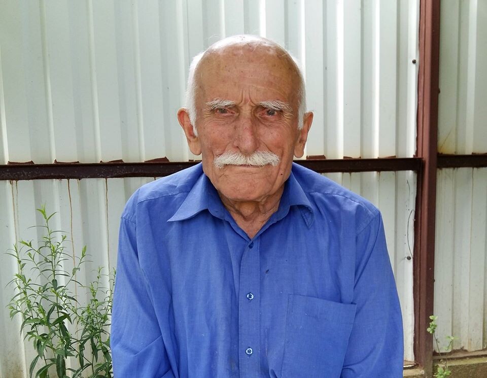 Это мой отец, Мкан Хигович Дасаниа, незадолго до смерти в 2018 году