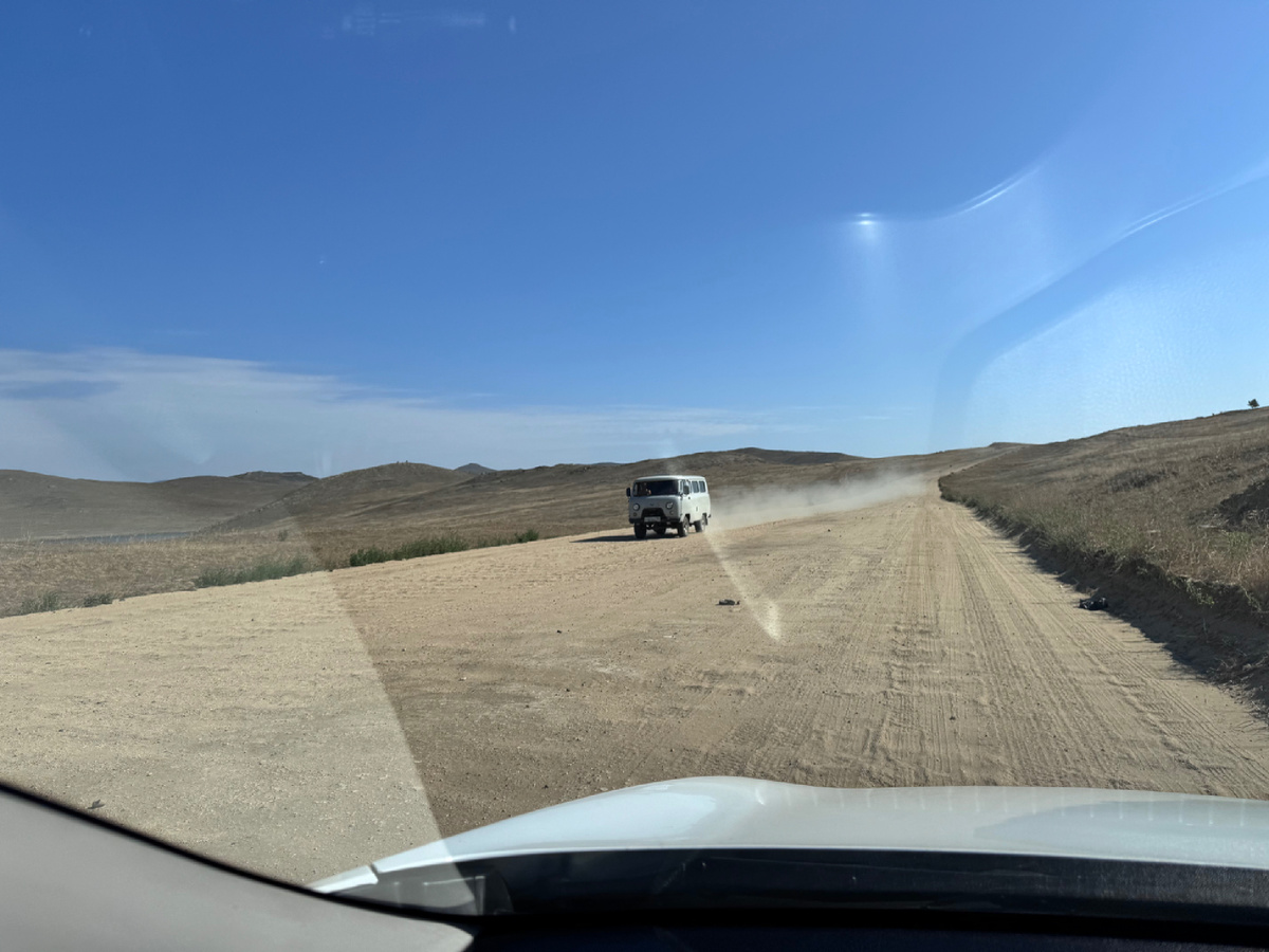 Первая буханка, которая мне встретилась по пути на Хужир