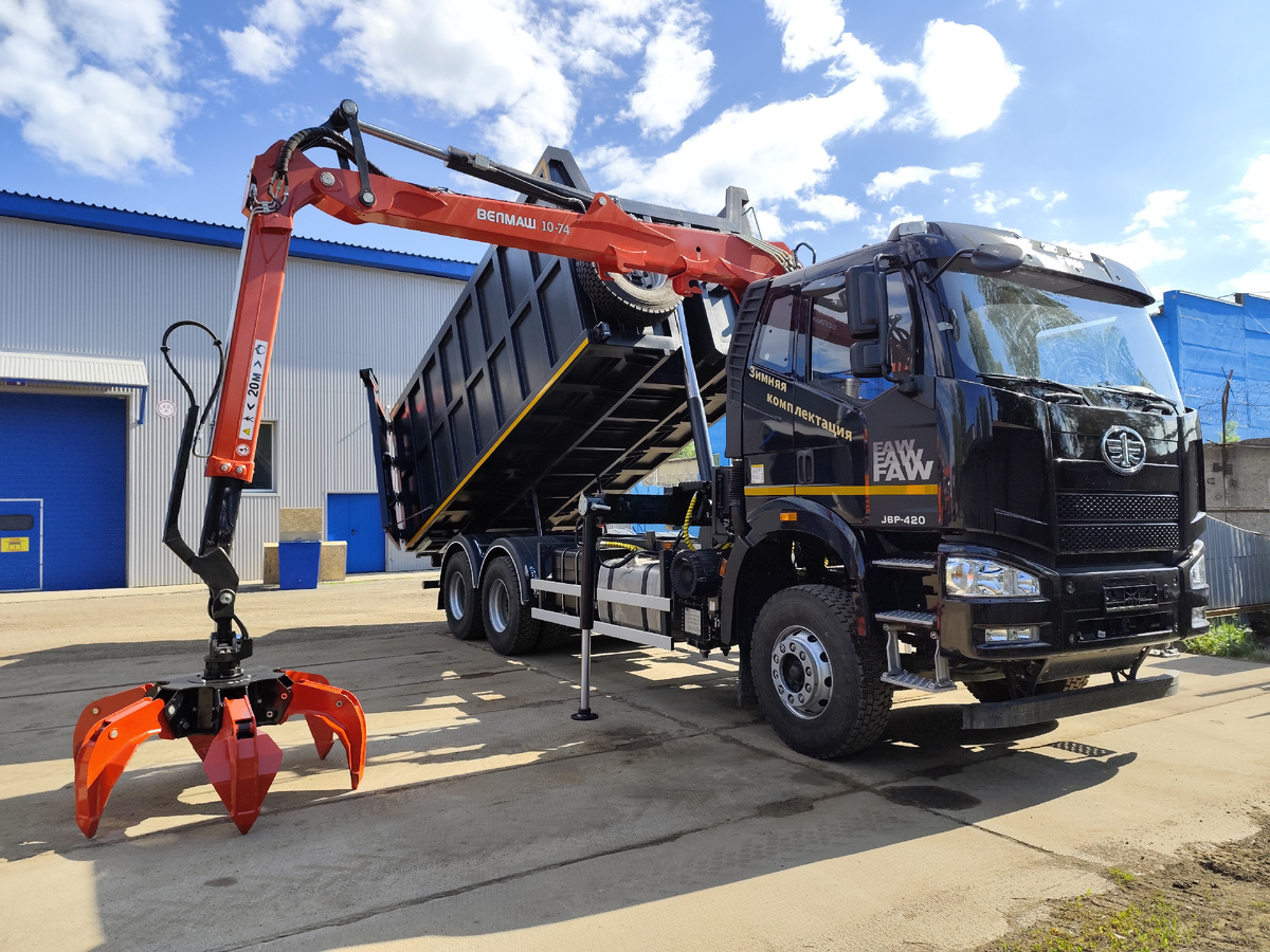 Ломовоз Пермяк на шасси Фав