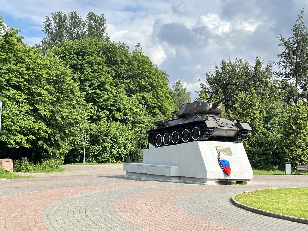 Сквер Марии Рубцовой. Фото автора.