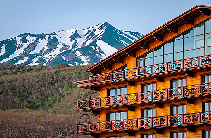    Отель «Янкито» на острове Итуруп. Сахалинская область. Фото: Юрий Смитюк/ТАСС