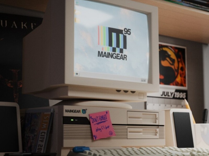    Maingear выпустила «ностальгический» компьютер Retro95 с современным железом