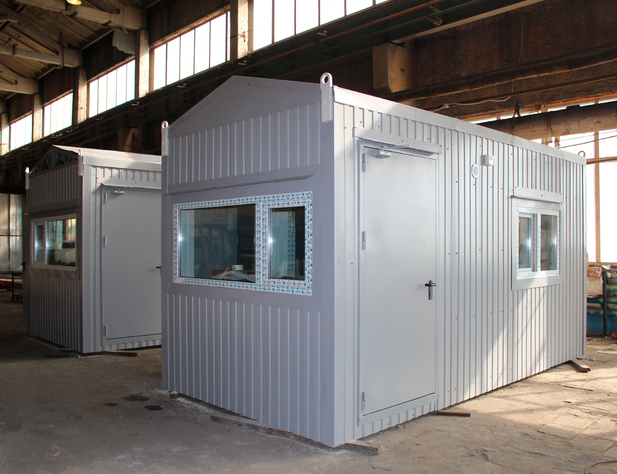 Блочно-модульное здание для КПП. Производитель — УРМК "СФЕРА"